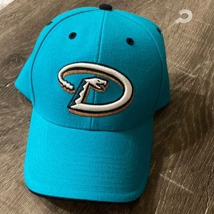 VINTAGE TWINS ENTERPRISE ARIZONA DIAMONDBACKS TEAL TEAM LOGO HAT! AWESOME!